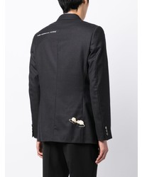 Undercover Appliqu Detail Single Breasted Blazer