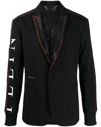 Philipp Plein Embellished Tuxedo Blazer