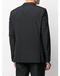 Karl Lagerfeld Jacquard Logo Print Blazer