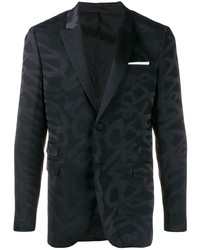 Neil Barrett Printed Tuxedo Blazer