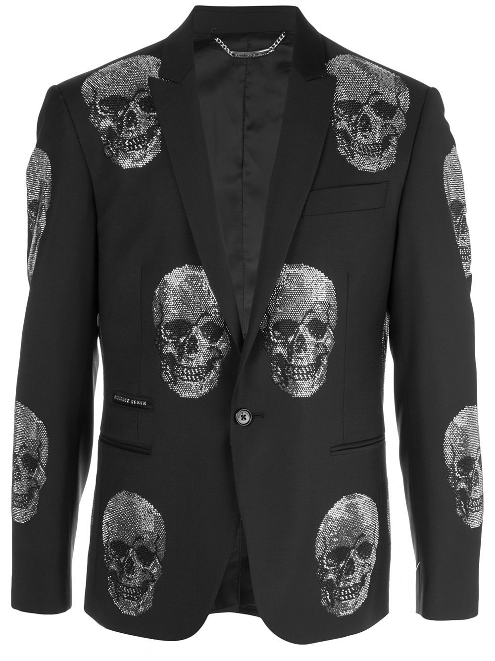 Philipp Plein Skull Blazer, $3,969 | farfetch.com | Lookastic