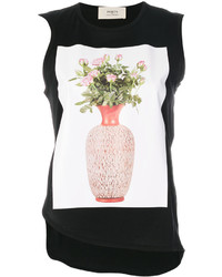 Ports 1961 Flower And Vase Print Top