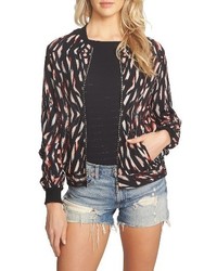 1 STATE 1state Print Bomber Jacket