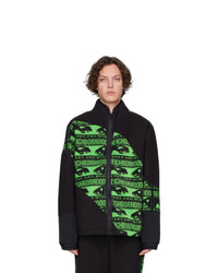 Perks And Mini Black And Green Edition Jacket