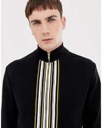 ASOS DESIGN Co Ord Track Jacket With Striped Taping