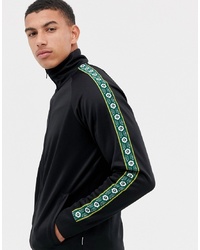 Jack & Jones Core Tracksuit Top With Printed Taping