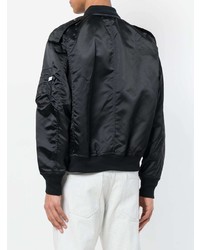 Facetasm Cropped Bomber Jacket