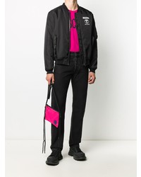 Moschino Double Question Mark Bomber Jacket