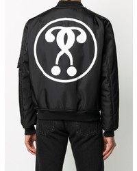 Moschino Double Question Mark Bomber Jacket