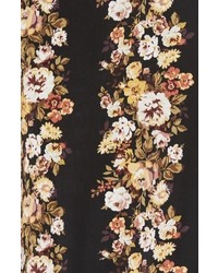 WAYF Floral Print Bomber Jacket