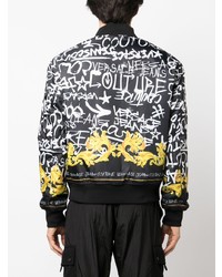 VERSACE JEANS COUTURE Graphic Print Bomber Jacket
