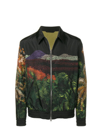 Etro Landscape Print Bomber Jacket
