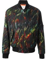 McQ by Alexander McQueen Printed Bomber Jacket
