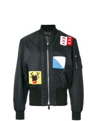 JW Anderson Patched Bomber Jacket