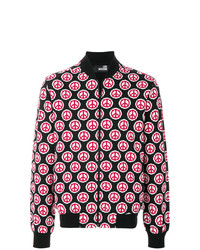 Love Moschino Peace Symbol Print Jacket