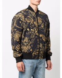 VERSACE JEANS COUTURE Reversible Bomber Jacket