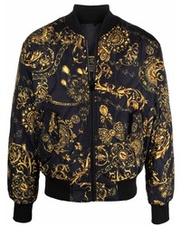 VERSACE JEANS COUTURE Reversible Bomber Jacket