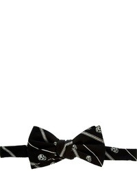 Alexander McQueen Skull Print Bow Tie