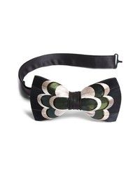 Brackish & Bell Bluff Feather Bow Tie