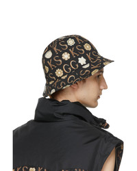 Gucci Black Ken Scott Edition Floral Bucket Hat