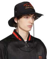 PACO RABANNE Black Kimura Edition Logo Bucket Hat
