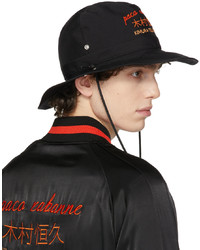 PACO RABANNE Black Kimura Edition Logo Bucket Hat