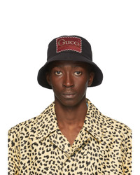 Gucci Black Whatever The Season Bucket Hat