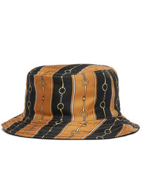 Gucci Reversible Velvet And Printed Twill Bucket Hat