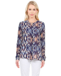 Parker Meade Blouse In Cayman Print
