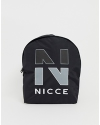 Nicce Backpack In Black With Large Logo
