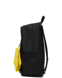 Raf Simons Black And Yellow Eastpak Edition Star Backpack