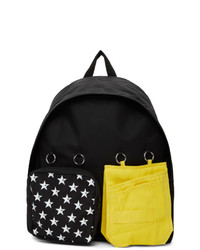 Raf Simons Black And Yellow Eastpak Edition Star Backpack