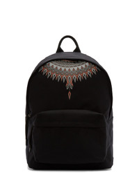 Marcelo Burlon County of Milan Black Norwegian Wings Backpack
