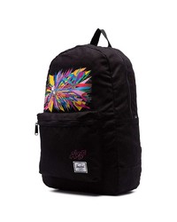 Herschel Supply Co. Black Snoopy Print Daypack Backpack
