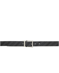 Givenchy Black And Grey Classic Belt