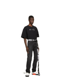 Off-White Black And White 20 Industrial Belt