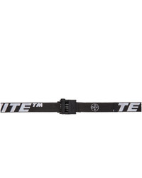 Off-White Black And White Mini 20 Industrial Belt