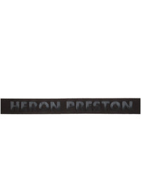 Heron Preston Black Treatt Tape Belt