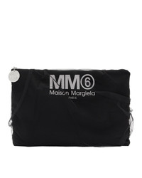 MM6 MAISON MARGIELA Black Tulle Covered Pouch