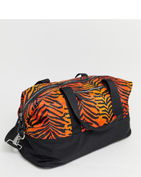 Skinnydip Corrine Orange Tiger Gym Bag