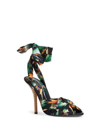 Dolce & Gabbana Flora Ankle Tie Sandal