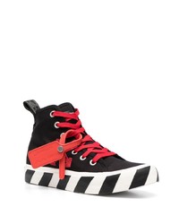 Off-White Arrows Motif High Top Sneakers