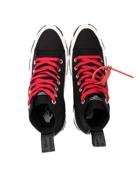 Off-White Arrows Motif High Top Sneakers