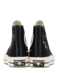 Converse Black Made With Love Chuck 70 Hi Sneakers