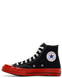 Comme Des Garcons Play Black Red Converse Edition Play Sneakers