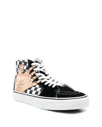 Vans Checkerboard Hi Top Sneakers