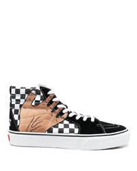 Vans Checkerboard Hi Top Sneakers