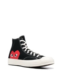 Comme Des Garcons Play Comme Des Garons Play X Converse High Top Sneakers