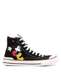 MOA - Master of Arts Moa Master Of Arts Mickey Mouse High Top Sneakers