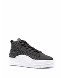 Leandro Lopes Nautilus Monogram High Top Sneakers